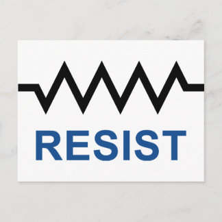 Carte Postale Résister