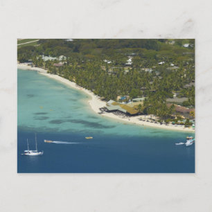 Carte Postale Résort Plantation Island, île Malolo Lailai
