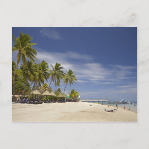 Carte Postale Résort Plantation Island, île Malolo Lailai
