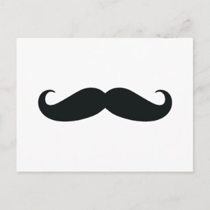 Carte Postale Respectez la moustache Stache