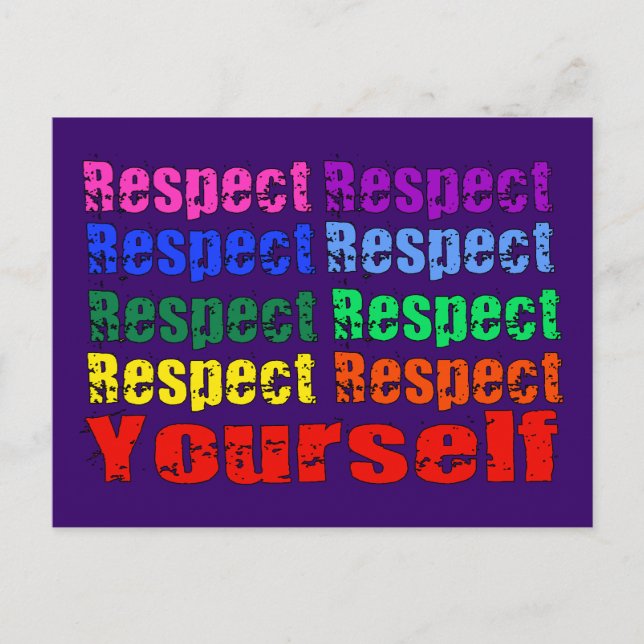 Carte Postale Respectez-vous (Devant)