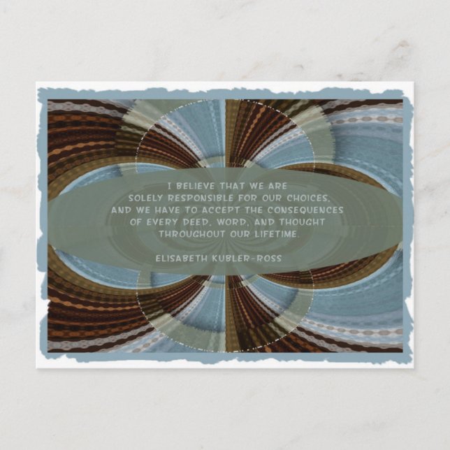 Carte Postale Responsabilité unique (Devant)