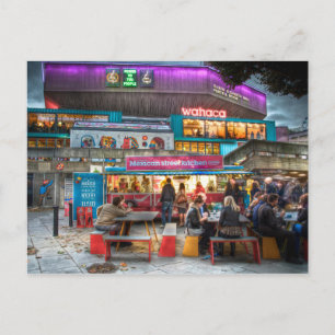 Carte Postale Restaurant pop-up Wahaca, Southbank londonienne