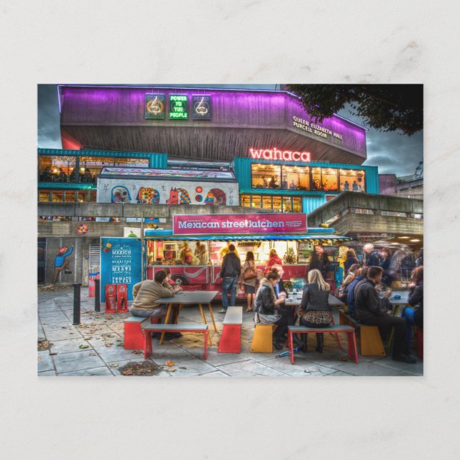 Carte Postale Restaurant pop-up Wahaca, Southbank londonienne (Devant)