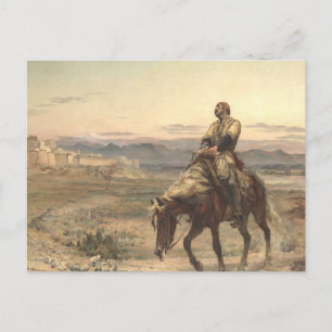 Carte Postale Restes D'Une Peinture De L'Armée Par Elizabeth Tho