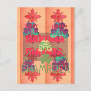 Carte Postale Restez béni Bonne Saint Patrick Jour Hakuna Mata