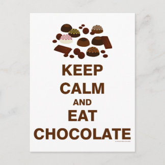 Carte Postale Restez calme et