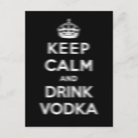 Restez calme et buvez de la vodka