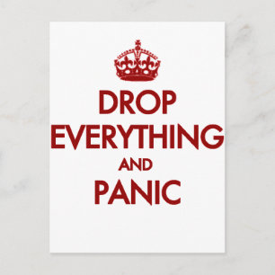 Carte Postale Restez Calme ? Pfft !