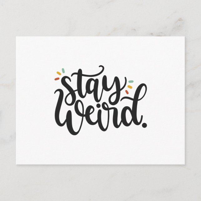 Carte Postale Restez Drôle (Devant)