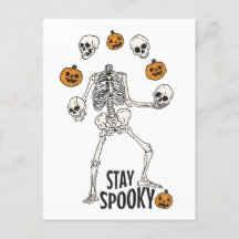 Restez Éffrayant Drôle Halloween Skeleton Skulons