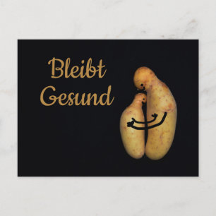 Carte Postale Restez en bonne santé  -