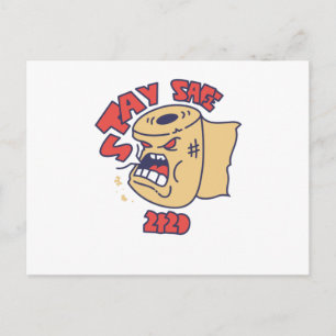 Carte Postale Restez en sécurité 2020
