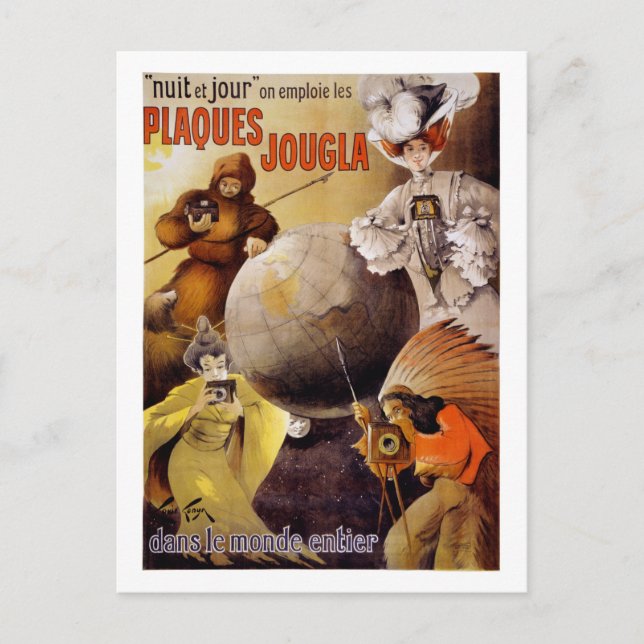 Carte Postale Restored French Vintage (Devant)