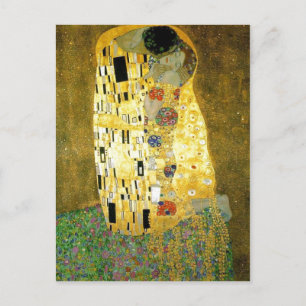 Carte Postale Résumé Description Peinture de Gustav Klimt www.ya