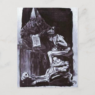 Carte Postale Résumé Francisco de Goya y Lucientes : Brujas a bo