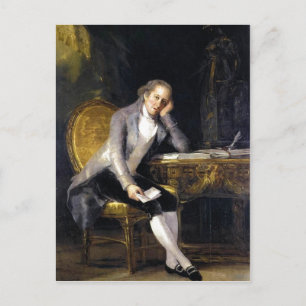 Carte Postale Résumé Gaspar Melchor de Jovellanos. Por Francisc