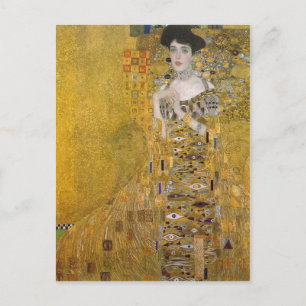 Carte Postale Résumé Gustav Klimt Catal ? : Retrat de l'Adele Bl