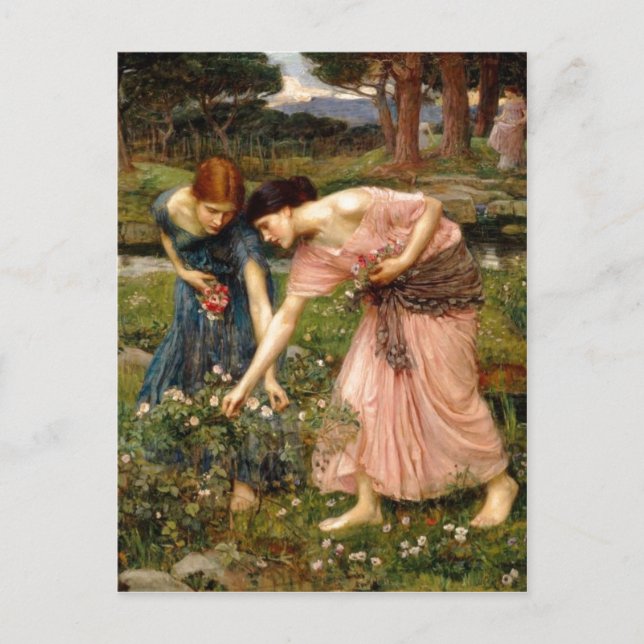 Carte Postale Résumé John William Waterhouse (1849-1917) (Devant)