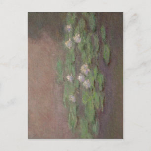 Carte Postale Résumé Monet, closeuse de nénuphar, l'un des