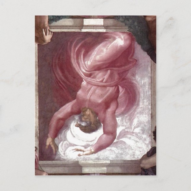 Carte Postale Résumé Séparation de la lumière des ténèbres, 1508 (Devant)