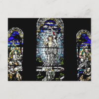 Résurrection de la fenêtre en verre de Jésus