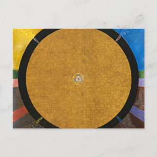 Carte Postale Retable, Groupe X, No 3 par Hilma af Klint