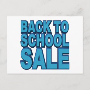 Carte Postale Retour à la vente à l'école