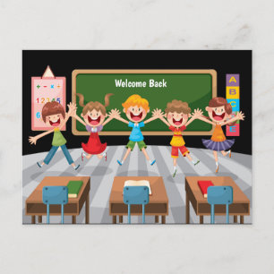 Carte Postale Retour à l'école