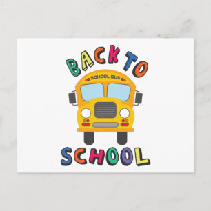 Carte Postale Retour à l'école