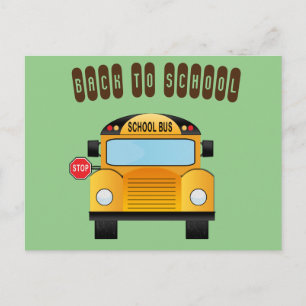 CARTE POSTALE RETOUR À L'ÉCOLE