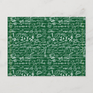 Carte Postale Retour au collage scolaire