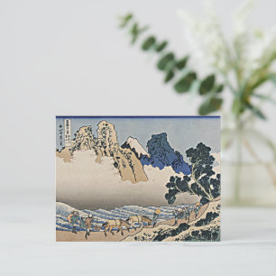Carte Postale Retour de la montagne Fuji de la rivière Minobu Ho