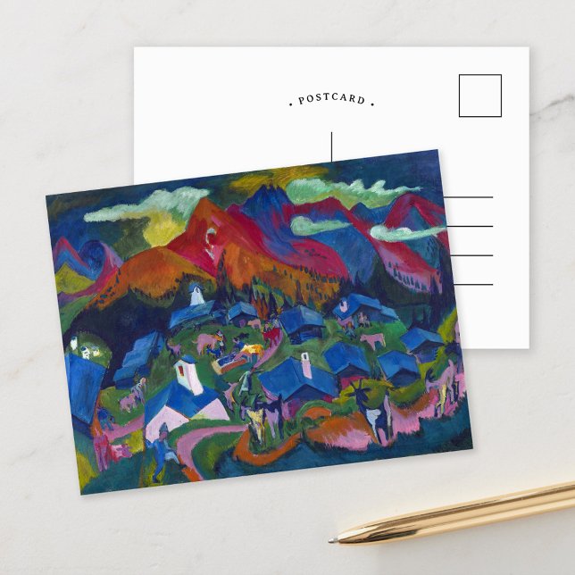Carte Postale Retour des animaux | Ernst Ludwig Kirchner (Créateur téléchargé)