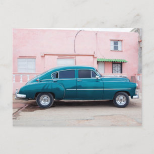 Carte postale Retro Car