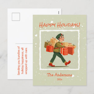 Carte postale Retro Cartoon