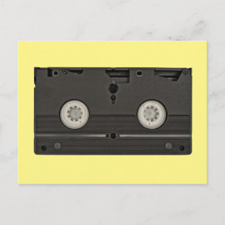 Carte Postale Retro Cassette VHS