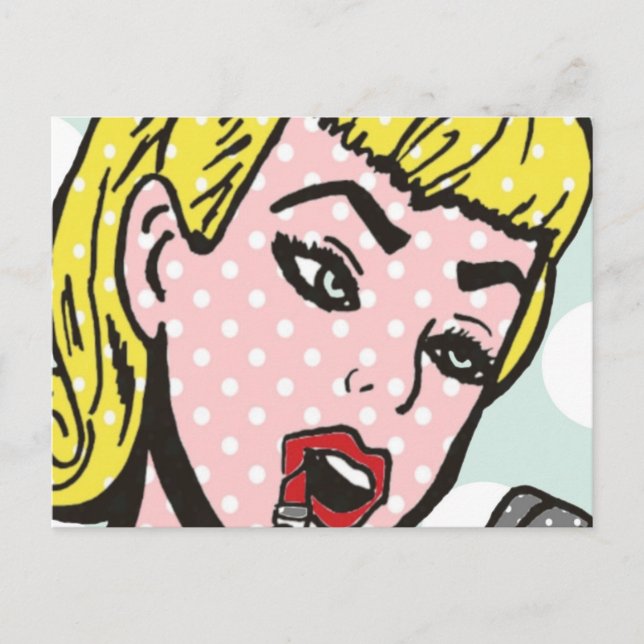 Carte Postale Retro Comic Book (Devant)