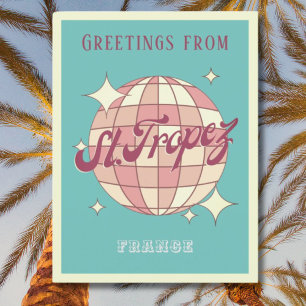Carte postale rétro de Sankt St Tropez France