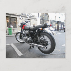 Carte Postale Rétro Kawasaki W650