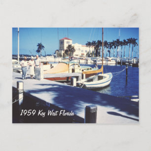 Carte postale Retro Key West Florida