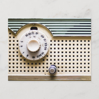 Carte Postale Rétro radio