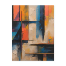 Carte postale Retro Wave Design 01