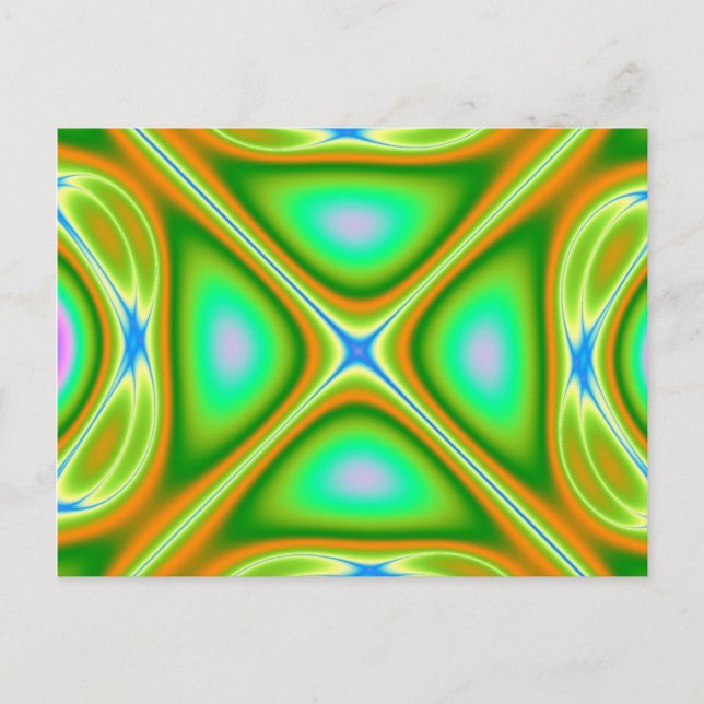 Carte postale Retrororange (Devant)