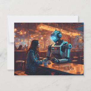 Carte Postale Retrouver un vieil ami