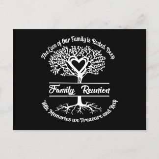 Carte Postale Réunion de famille L'amour de notre famille