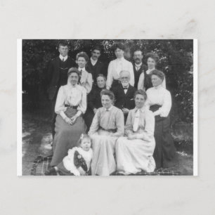 Carte Postale réunion familiale