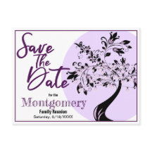 Réunion Familiale Enregistrer La Date Faire-part B