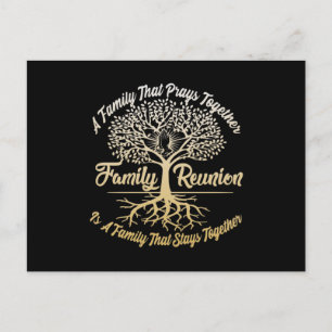 Carte Postale Réunion Familiale Une Famille Prie Ensemble