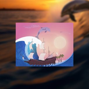 Carte Postale Rêve nautique